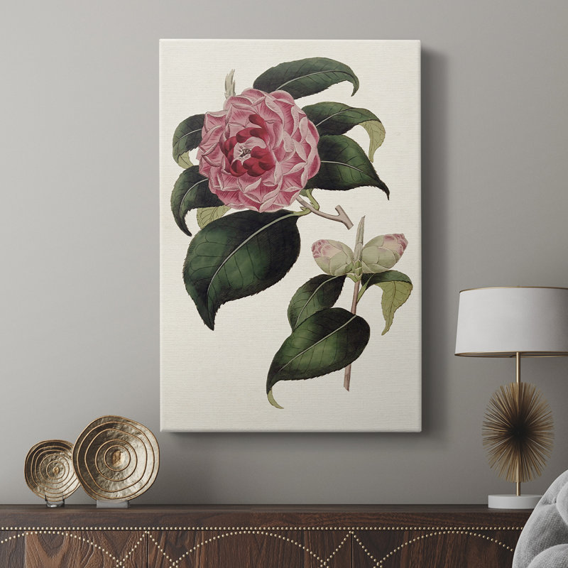 Mélange de fleurs roses III - galerie Cavas sur mesure, H 27 po x l 18 po