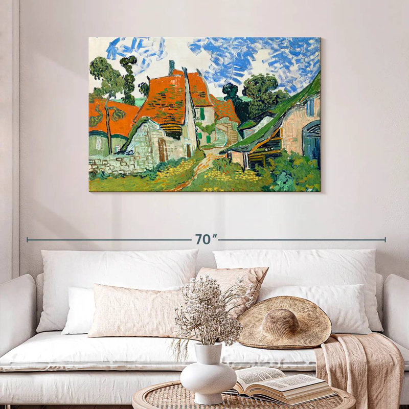 Alvord Street à Auvers-Sur-Oise, H 30 po x l 45 po