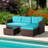 Presious 350 - Person Patio Conversation Sets with Cushions-1373531480