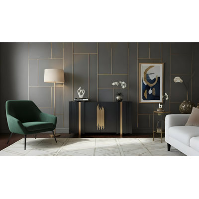 Aurea Black Sideboard