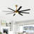 Jamii-Leigh 65/72/84 inch Large Indoor/Covered Outdoor Modern Ceiling Fan with Led Lights and Remote, 6-Speed, Reversible Quiet DC Motor, Timer, 8-ABS-Blade-548189004-539539265-548189011