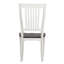 Chaise d'appoint à dossier en lattes Colburn