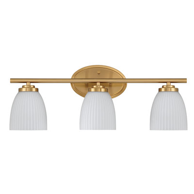 3-Lights  Modern Linear Design Vanity Wall Light