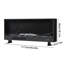  Wifi Electric Fireplace  with Remote Control,12 Flame Colours-1871731178
