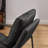 Mid Century Accent Genuine Leahter Lounge Chair-1324249