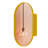 20X34 Inch Oval Recessed Medicine Cabinet, Metal Framed Bathroom Wall Cabinet With Mirror And Adjustable Shelves, Wall Mirror With Storage For Bathroom, Matte Gold-1629725184