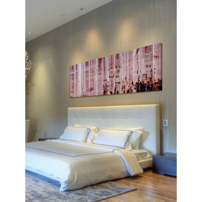 1 Piece Wrapped Canvas Wall Art, 38cm H x 114cm W