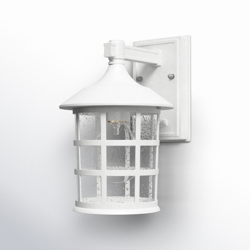 Lanterne murale d'extérieur Freeport, H 9,25 po x l 6 po x P 7 po, Médium, Noir