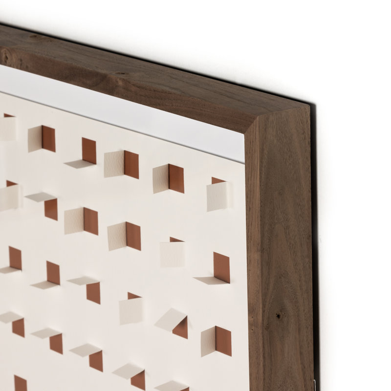 See Through Rustic Brown Print by Four Hands Art Studio
