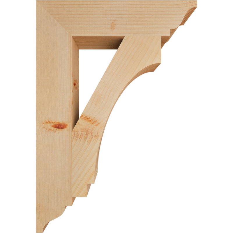 Support impérial traditionnel, H 26 po x l 3,5 po x P 18 po, Douglas (lisse)