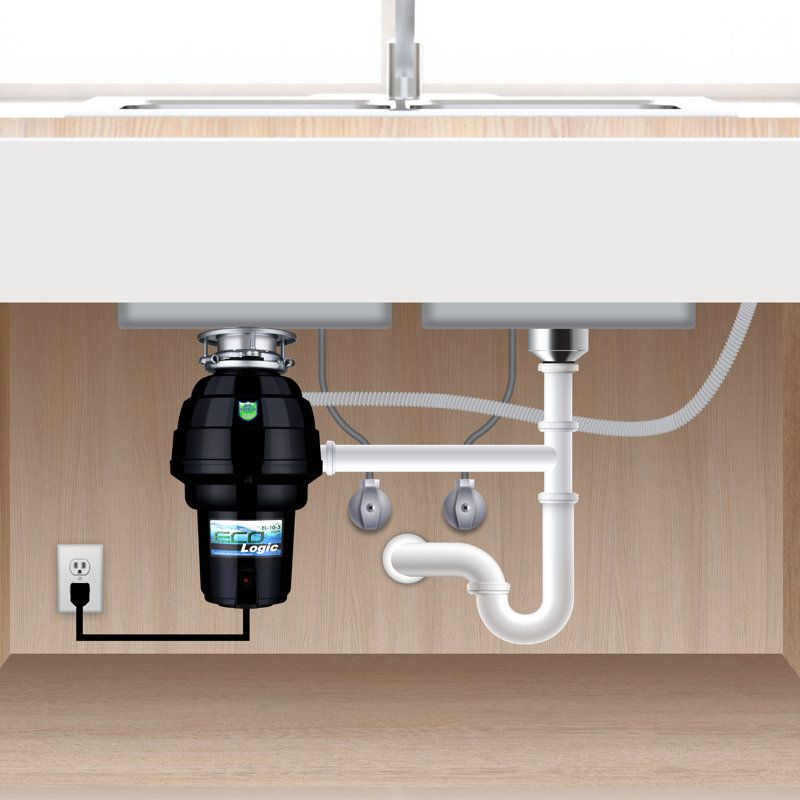 1.25 HP Premium Continuous Feed Garbage Disposal