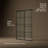 Elate Tall Sliding Shower Door, 75-1/2-In H X 62-1/4 - 65-5/8-In W, With Heavy 5/16-In Thick Frosted Glass With Rectangular Grille Pattern-55920937