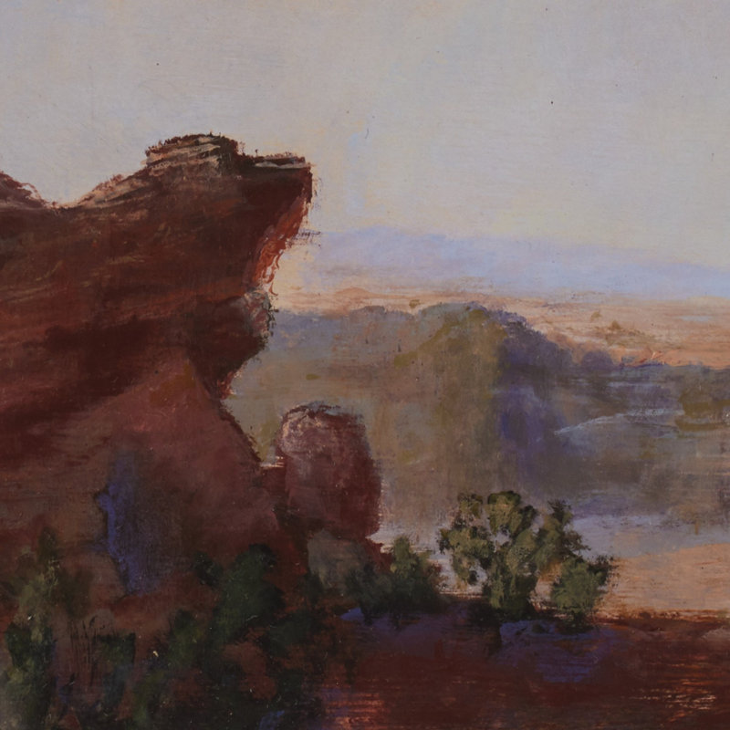 Desert III Painting by Aileen Fitzgerald