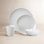 Claire Porcelain Dinnerware Set - Service for 4