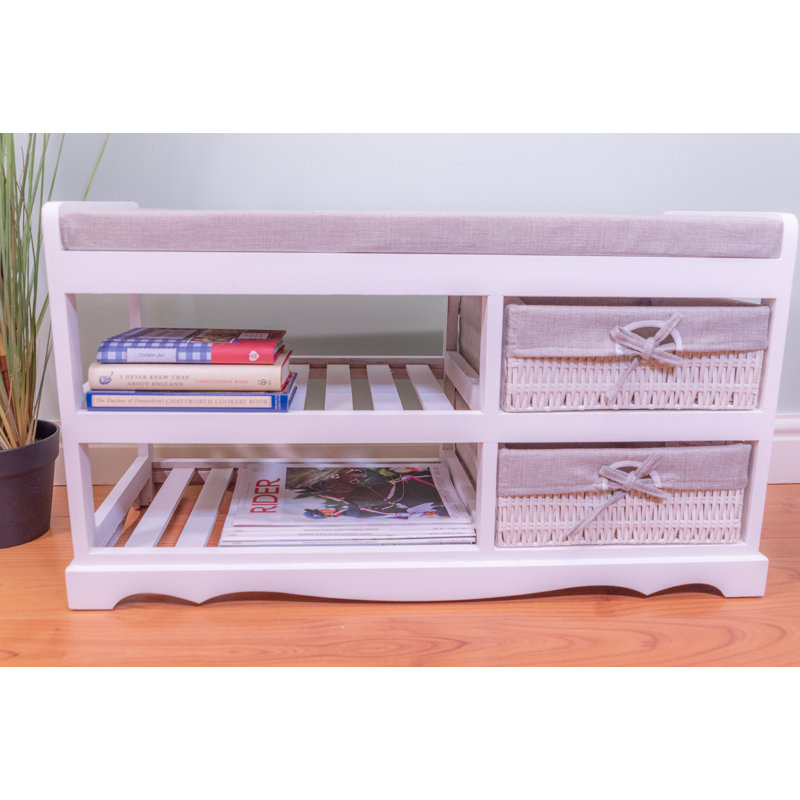 Suanne Wicker Storage Bench