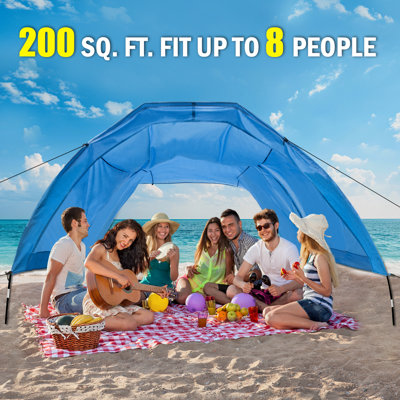 Large family camping canopy