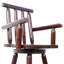 Tabouret de bar rustique - Fabrication en bois de sapin-23347736