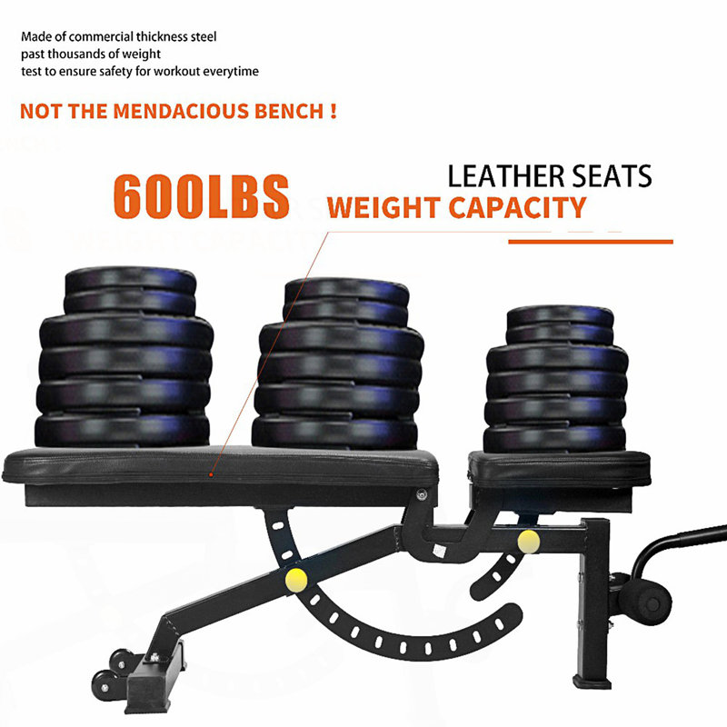Banc de musculation réglable