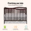 Lit de bébé convertible 5-en-1 Chelsea-15058972