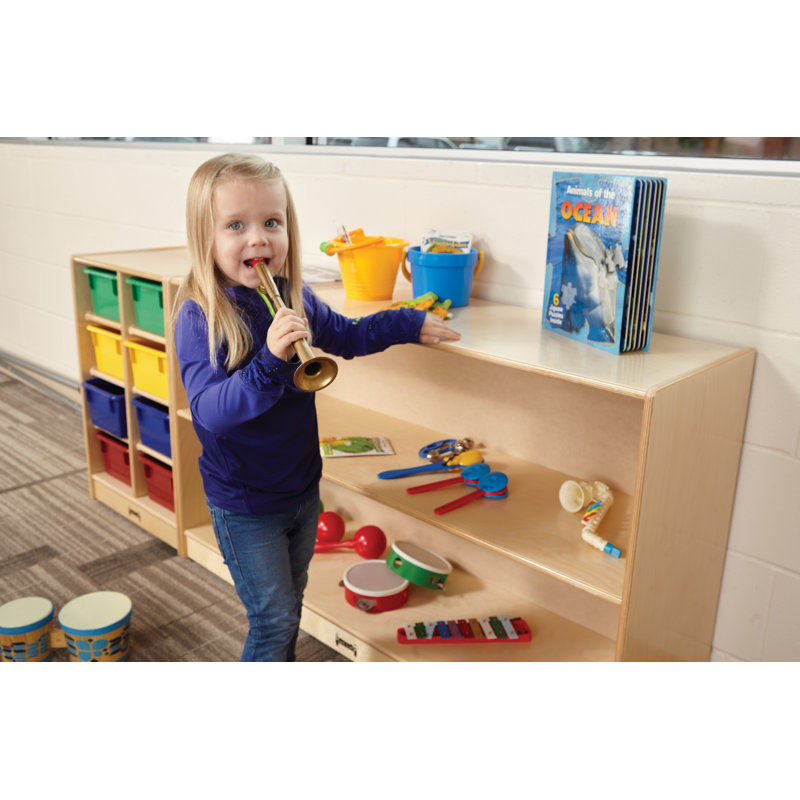 Adjustable Baltic Birch Kids Mobile Bookcase