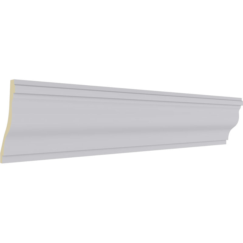 Milton 7-1/8"H Primed Polyurethane Crown Moulding