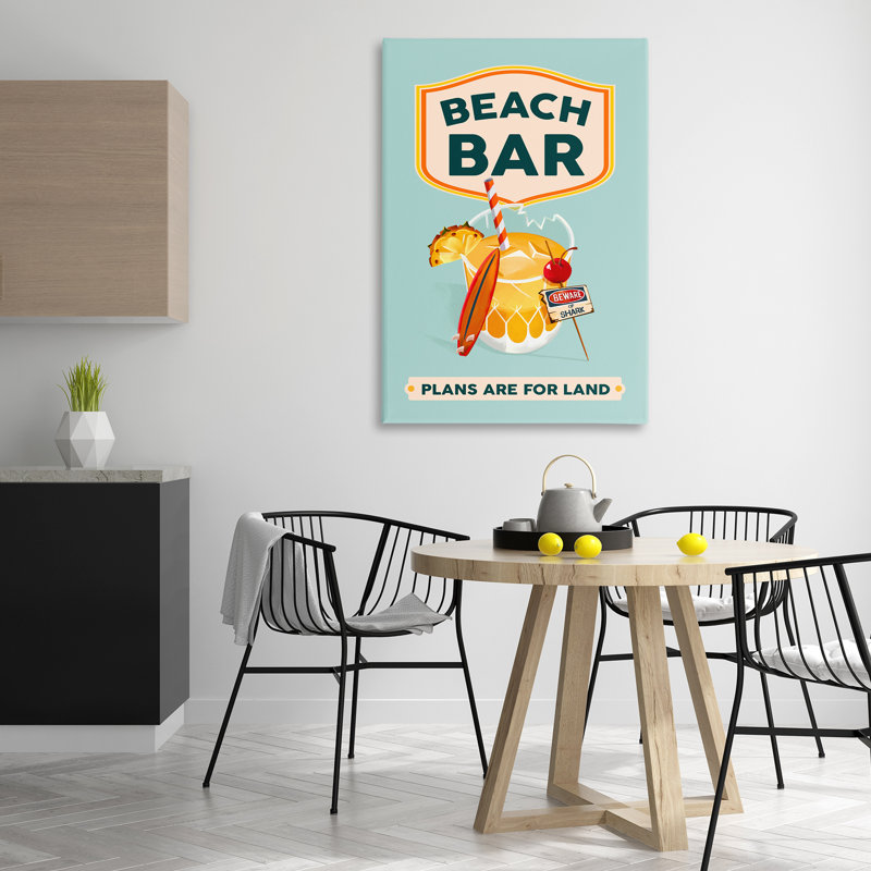 «Beach Bar Cocktail» par The Whiskey Ginger, H 45 po x l 30 po