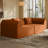 Memory Foam 2-Seater Sofa - Rectangular Pillow, Lounger Daybed-2077301277