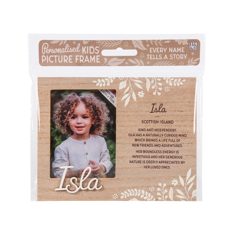 Hazella Tan Solid + Manufactured Wood Picture Frame
