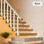 Poteaux d'escalier carrés (3,15 * 3,15 * 37,4 po)-114643563