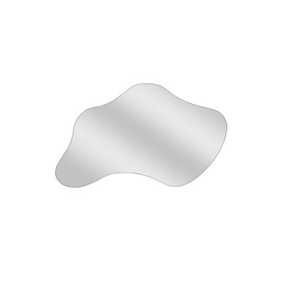 Miroir asymétrique 100% écologique