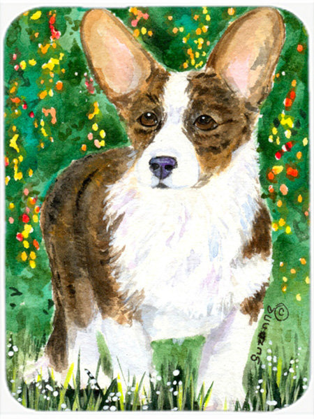 Planche à découper en verre caroline trésors corgi