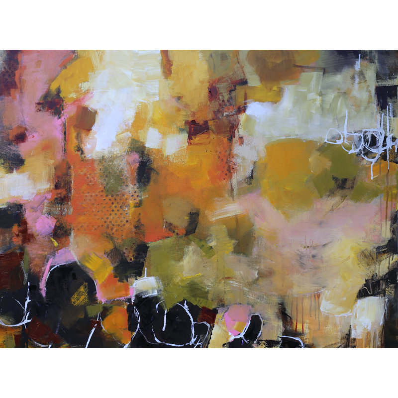 Opus Print by Elizabeth Chapman, Black Framed Paper, 25.25" H x 31.25" W