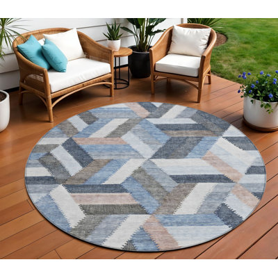Tapis rond 8 po