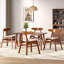 Ing Solid Wood Side Chair Indoor Upholstered Dining Chair-1724749237