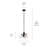Steel Dimmable Globe Chandelier-581682569-581682570-581682571