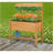 Elevated Garden Raised Bed Solid Wood Planter Flower Herb Boxes