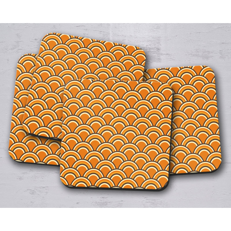 Square 4 Piece Coaster Set