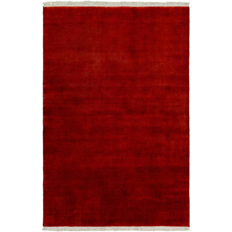 Tapis en laine tissé à la main Clio, Rectangle 6 pi x 9 pi