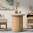 Arlend Solid Wood Top End Table
