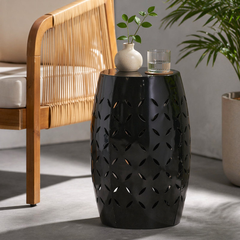 Table d'appoint 12 ", Black
