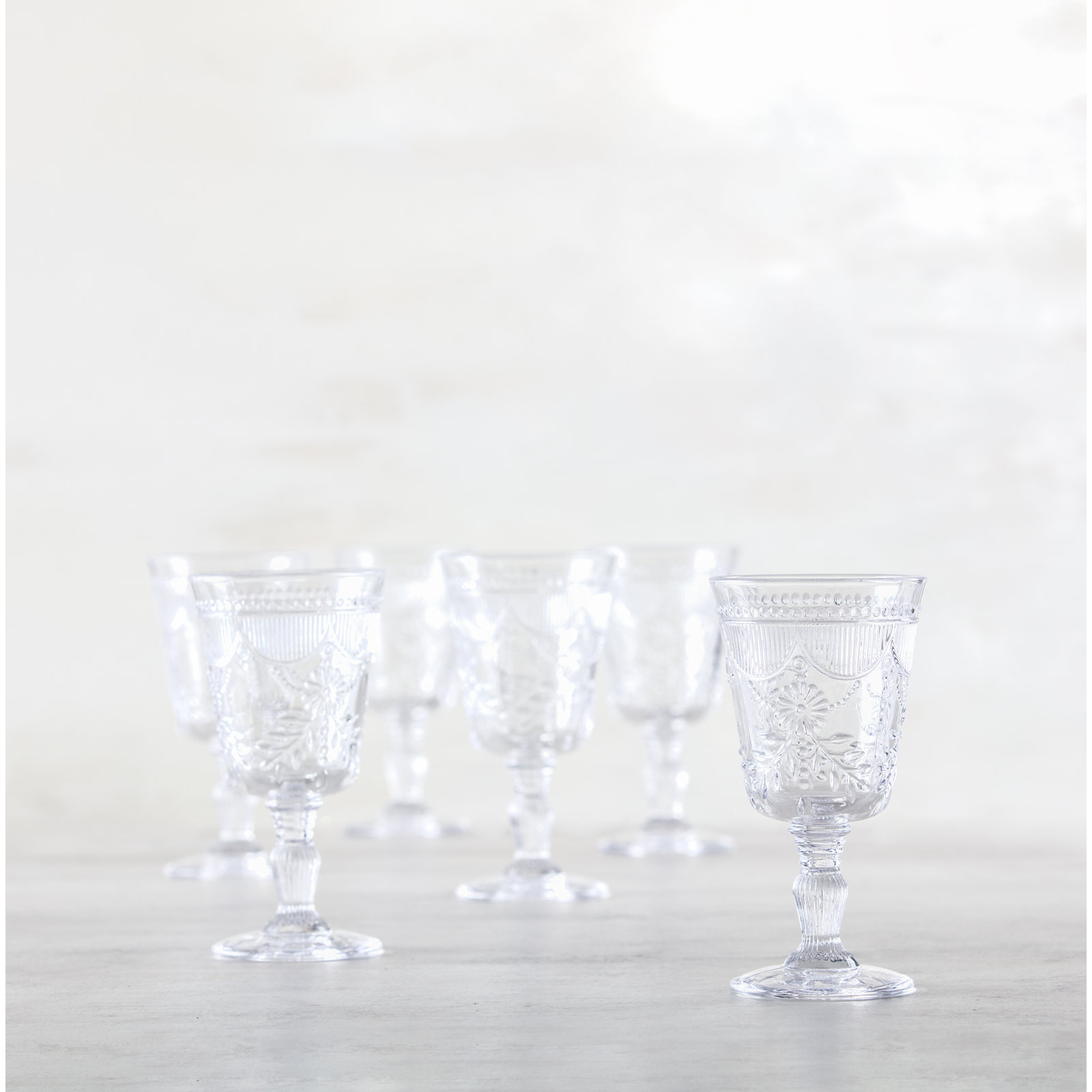 Fortessa Debutante Glass Goblet, Clear