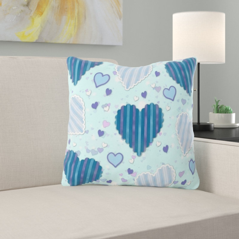 Coussin décoratif cardiaque, Intérieur