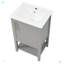 Meuble-lavabo de 20 po avec lavabo