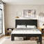 Base de lit plateforme en bois-1083007467
