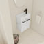 Meuble-lavabo mural 16 po