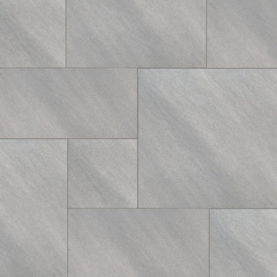 Matte Porcelain Paver Pattern Kit (8 Sq. Ft.)