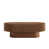 Walnut 43.3"W Elegant Oval Coffee Table est en rupture de stock