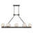 Darien 8-Light Linear Chandelier in Bronze-1762415372