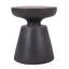 Table décorative d'extérieur en béton léger, cuivre, chic moderne, aucun assemblage requis pour une installation instantanée