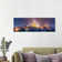 View Of The Golden Shwedagon Pagoda In Yangon At Night, Myanmar by Jan Becke - Wrapped Canvas Panoramic Print